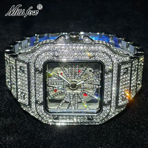 where to buy fake iced out watches|best moissanite watches.